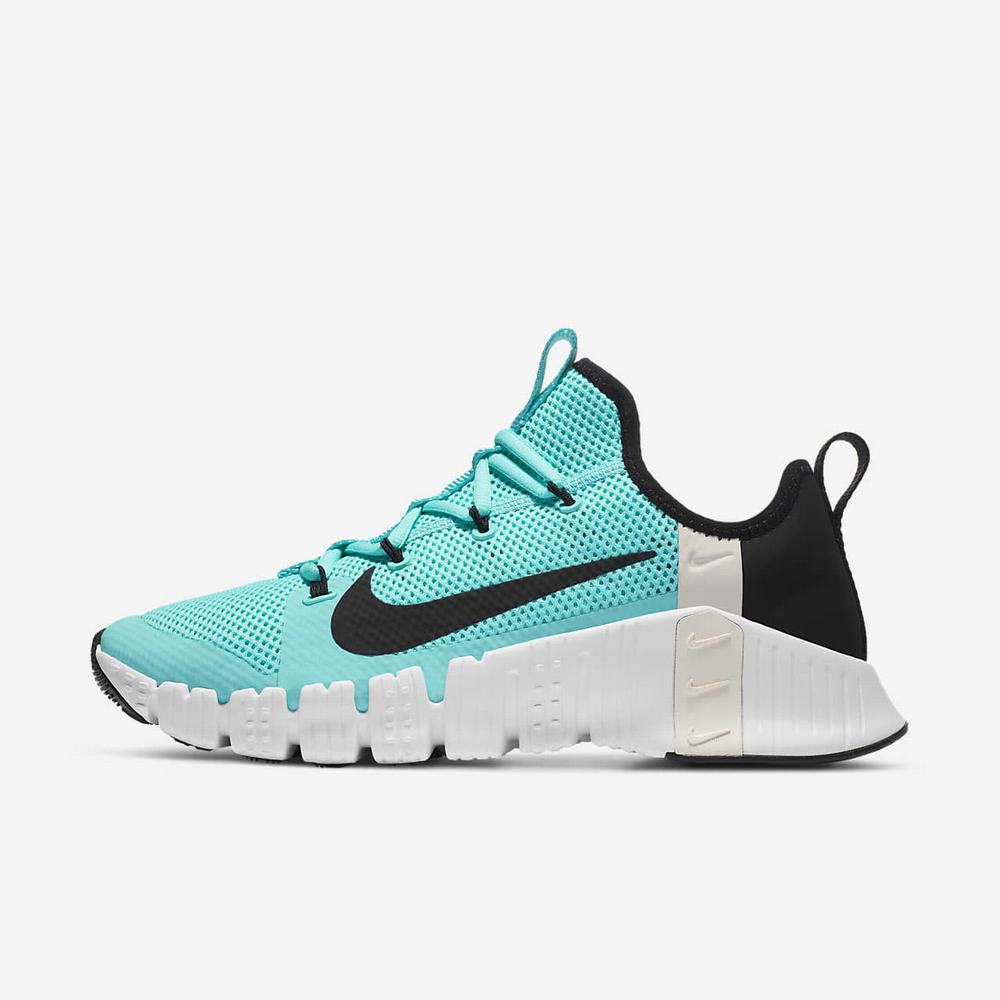 Chaussure De Crossfit Nike Free Metcon 3 Vert 9104-735 Aurora Green/Pale Ivory/White/Black Femme | ANC-44965970